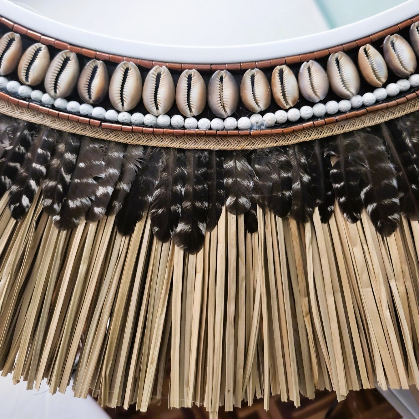 Espejos de fibras naturales