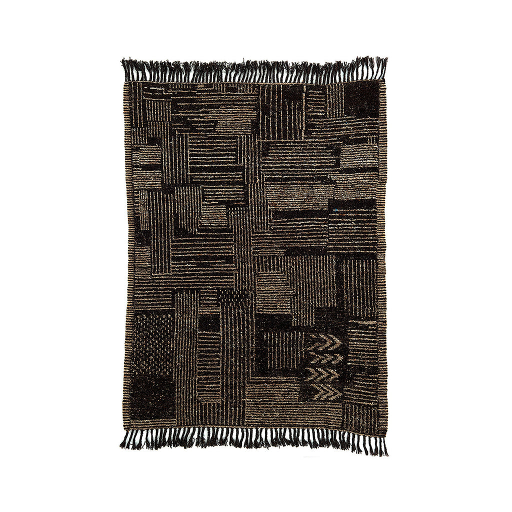 Alfombra afgana tejida a mano #0656