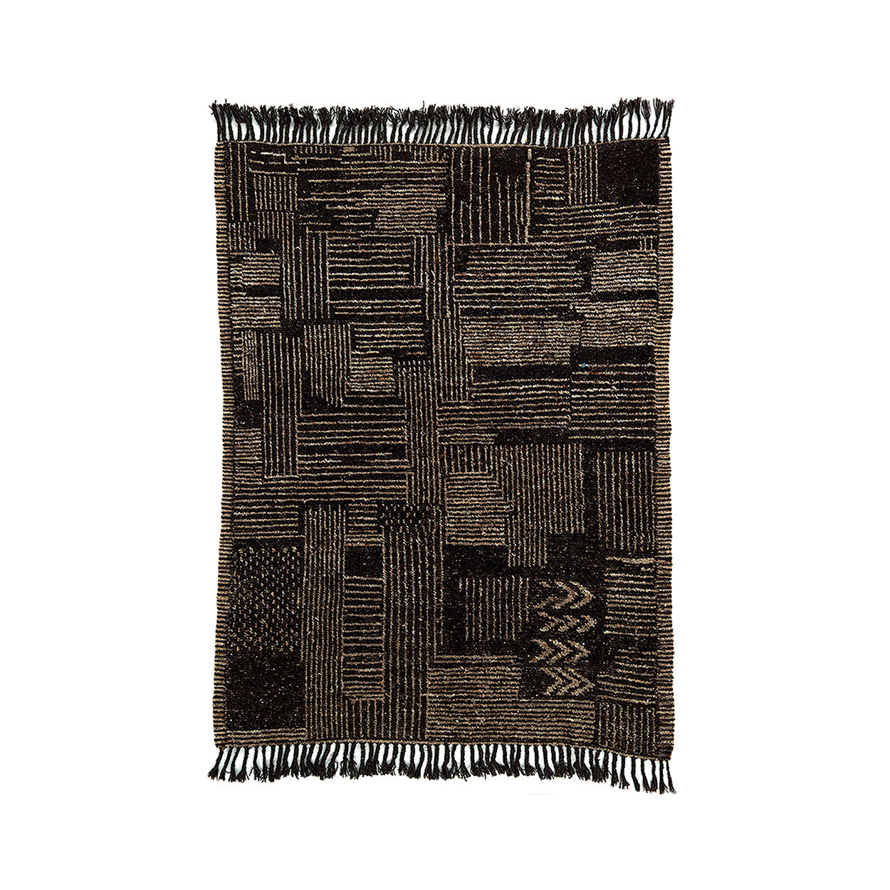 Alfombra afgana tejida a mano #0656