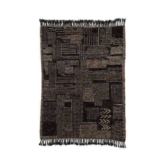 Alfombra afgana tejida a mano 