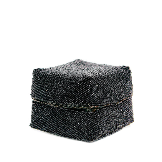 La cesta con abalorios - Negra - M