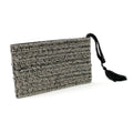 El clutch plateado
