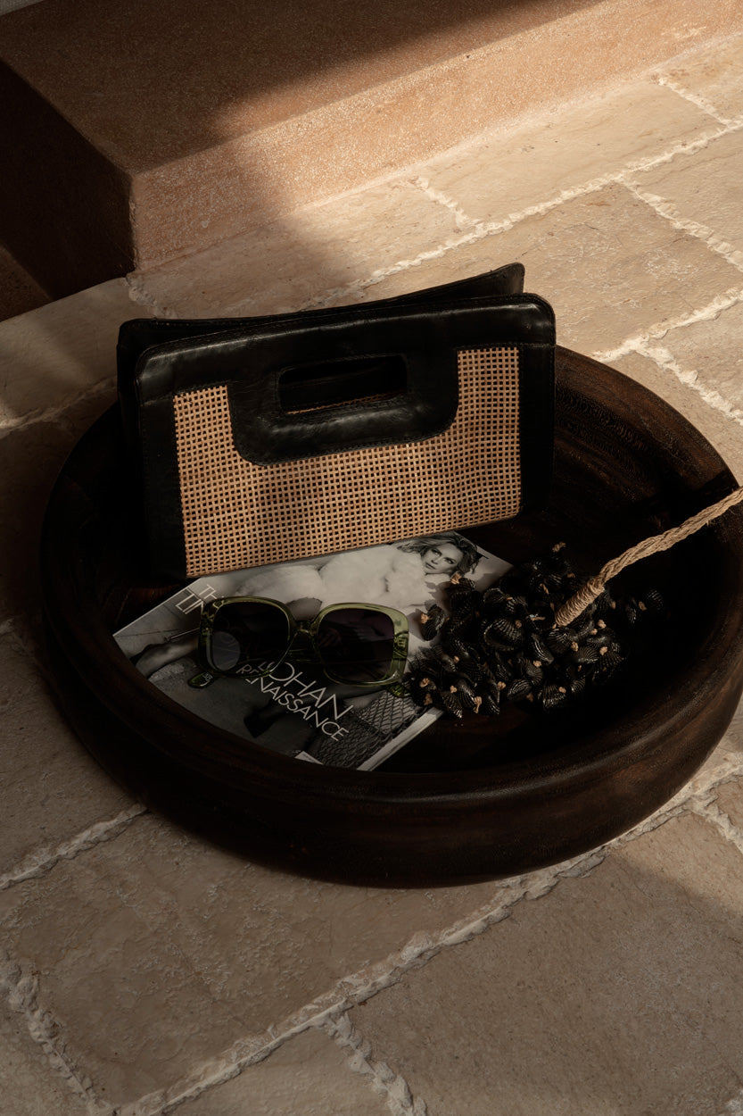 Clutch Riviera Noir - Negro natural
