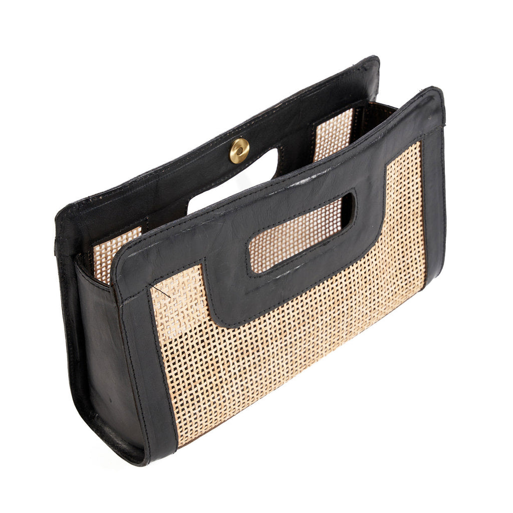 Clutch Riviera Noir - Negro natural