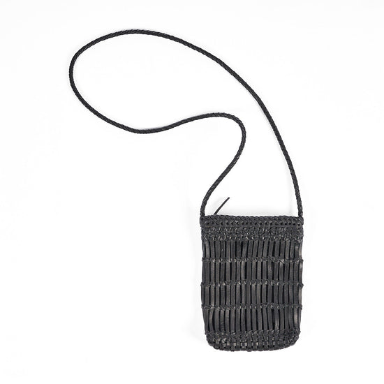 Bolso de cuero Voodoo - negro