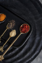 The Palm Tree Salad Spoon - Gold