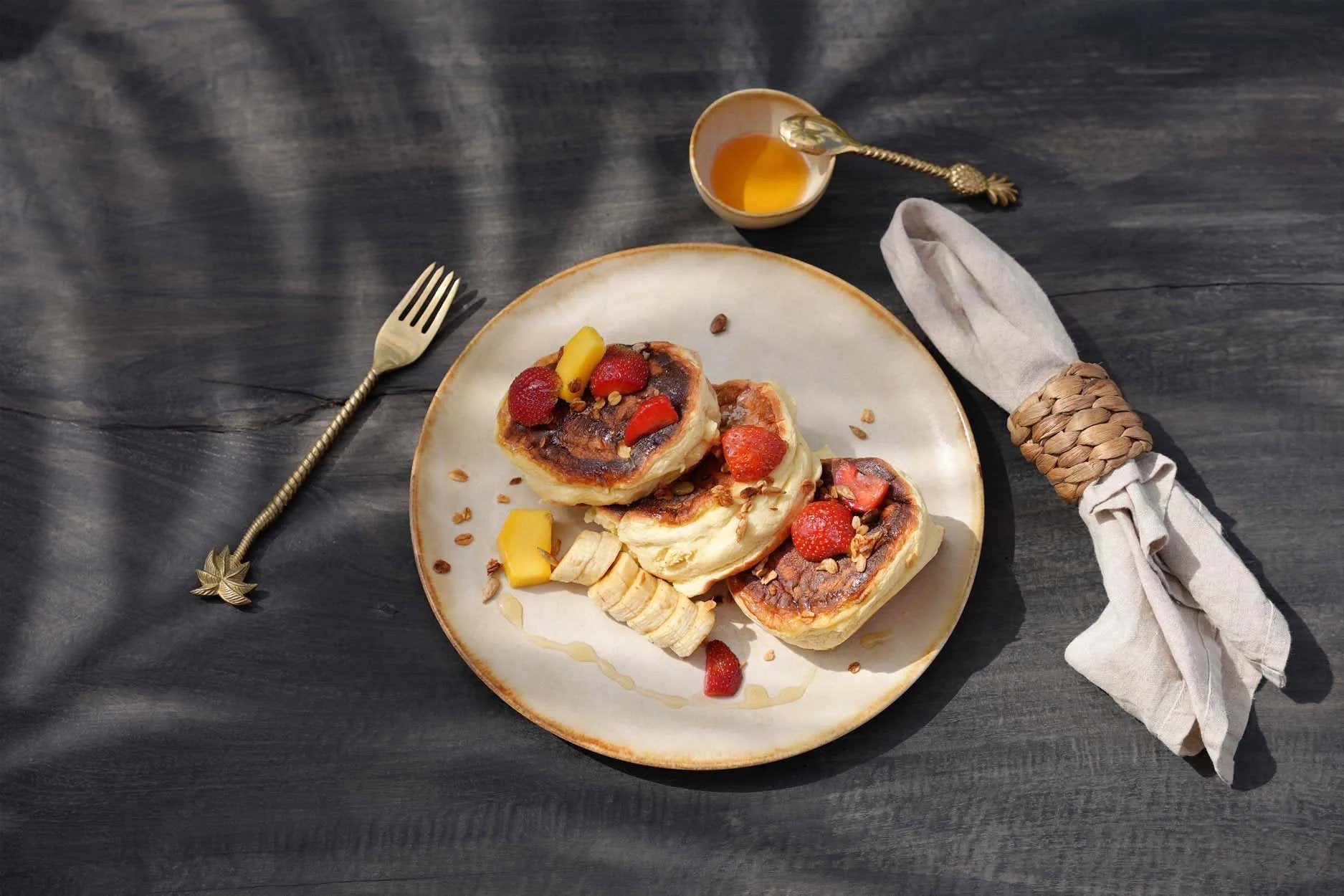 The Pineapple Tea Spoon - Gold