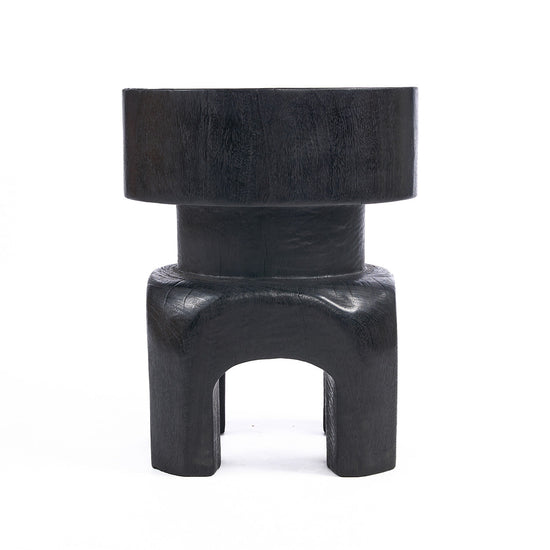 El taburete Squat Spot - Negro