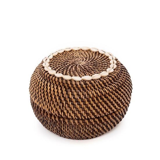 Cesta Colonial Peek-a-Boo - Marrón natural - M