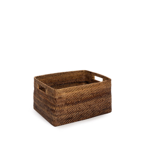 Cesta Colonial para Revistas - Marrón natural - M