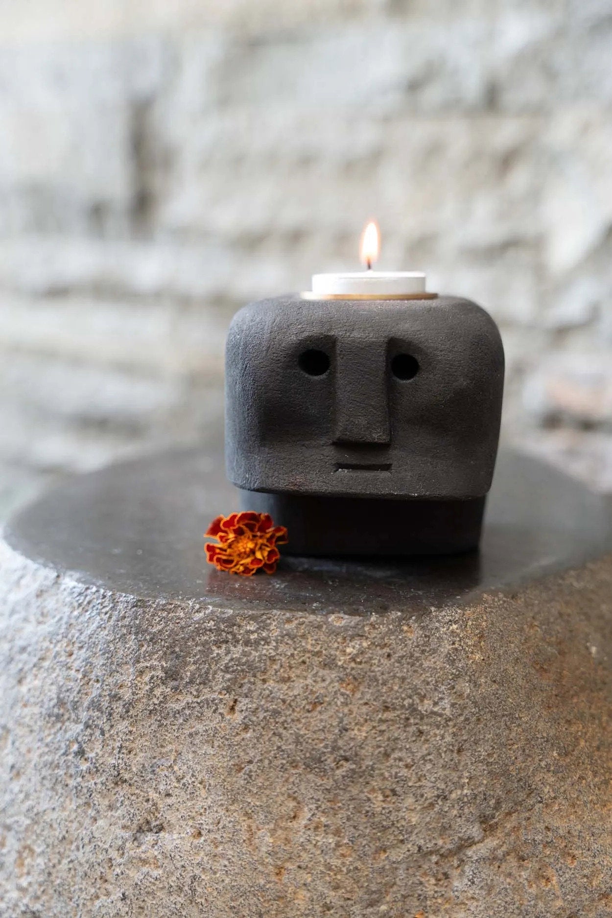 The Sumba Stone #27 Candle Holder