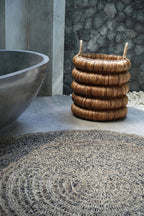 The Seagrass Carpet - Natural Black - 150