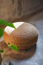 The Hyacinth Pouffe - Natural - M