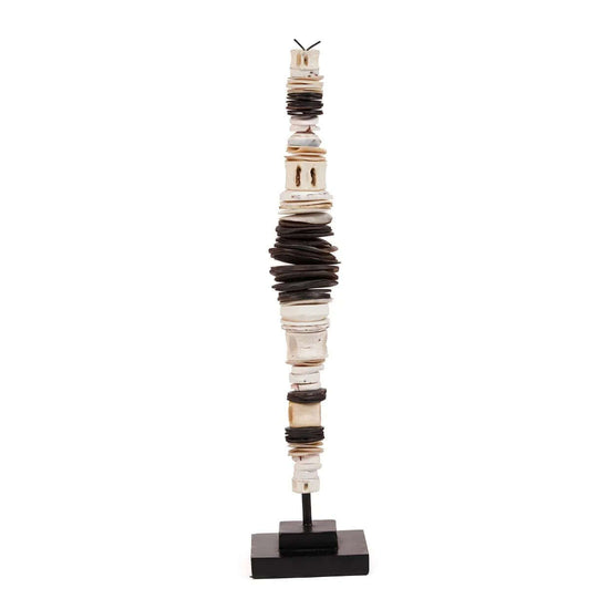 La Money Shell en soporte - Negro/Blanco - M