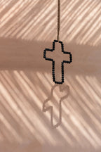 The Wooden Cross - Black