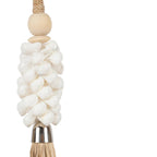 De Cowrie en Raffia Hangdecoratie