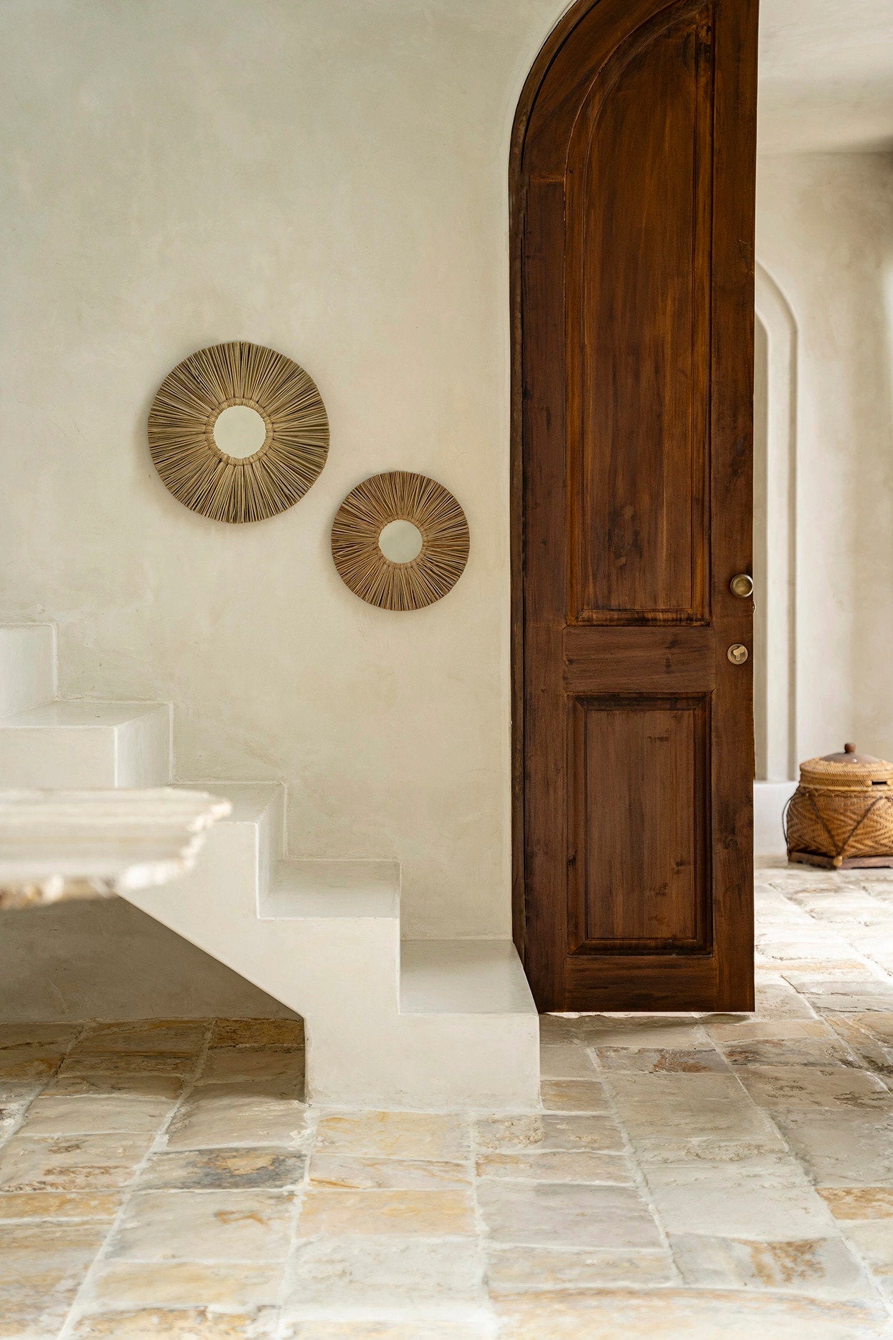 Espejo Alang Alang - Natural - L