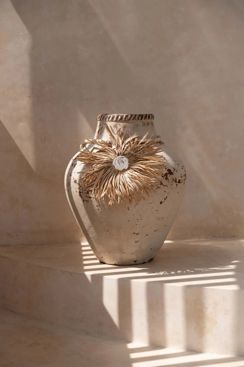 La borla de rafia Bunga - Natural