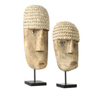 The Cowrie Mask on Stand - Large