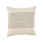 The Misty Cushion Cover - Natural Black