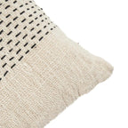The Misty Cushion Cover - Natural Black