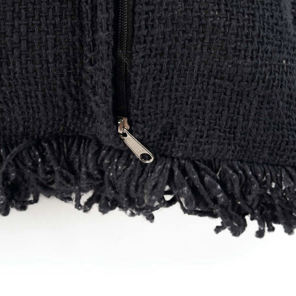 The Kasbah Cushion Cover - Black White