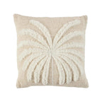 The Isla Palm Cushion Cover - Natural White