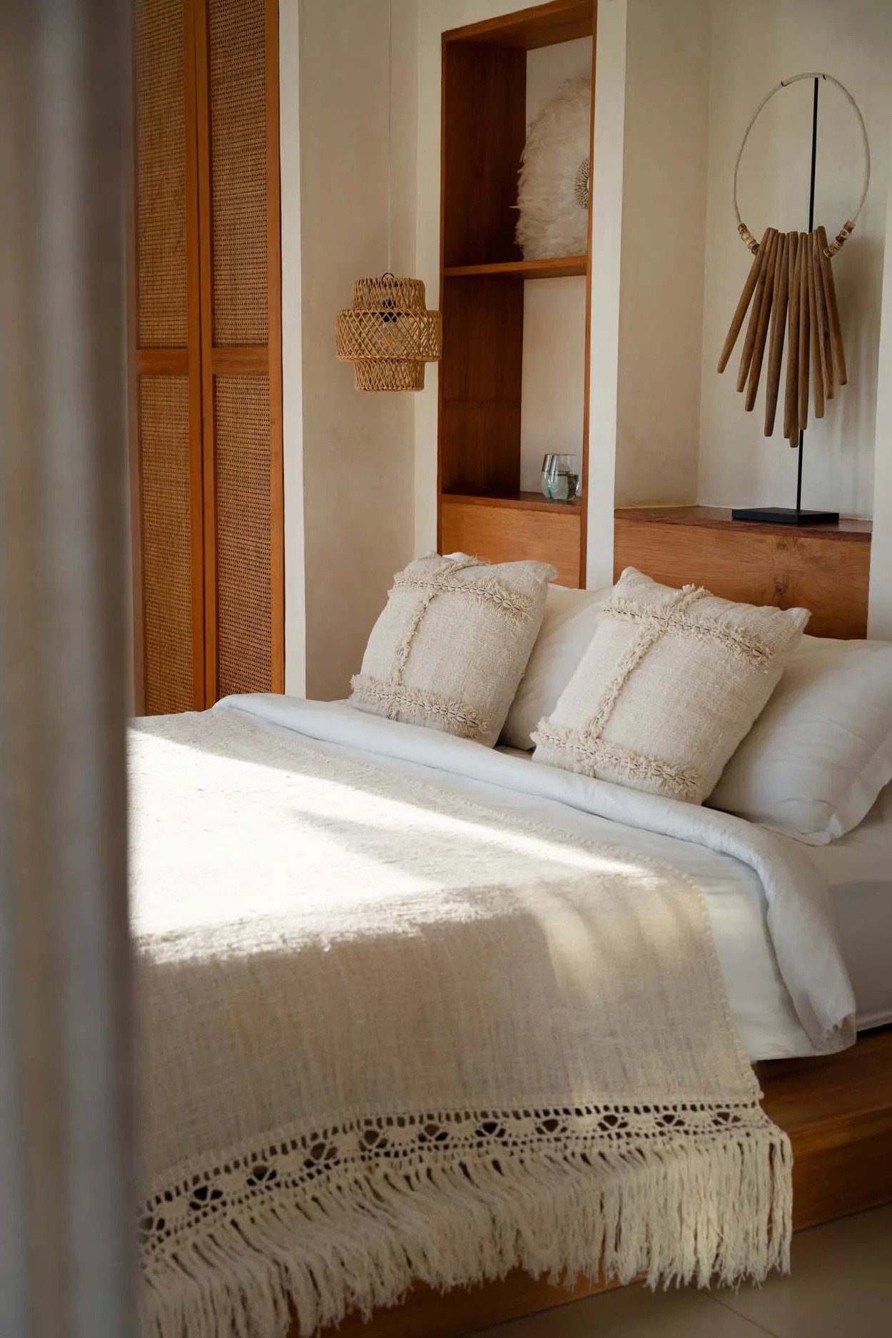 The Nomad Cushion Cover - Natural