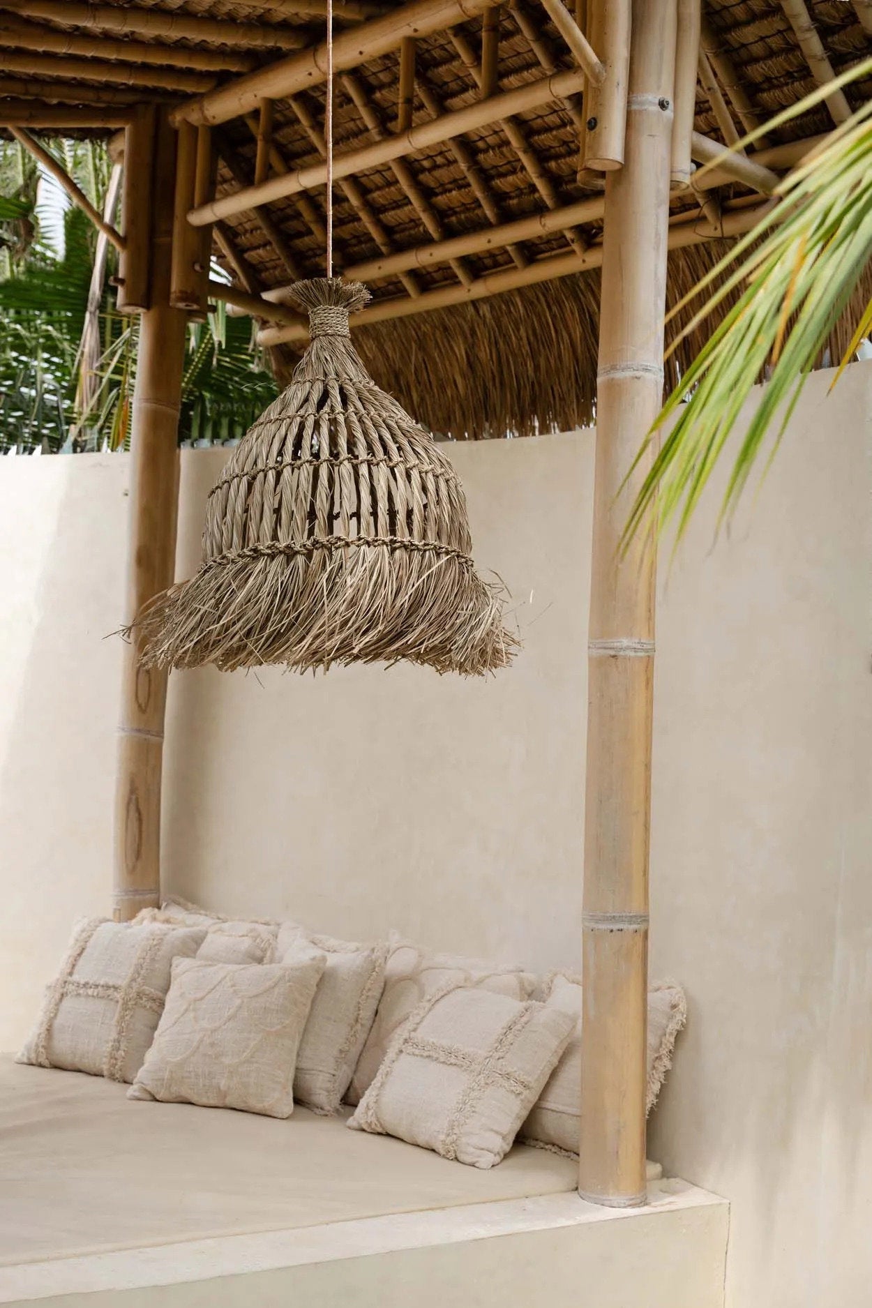 Funda de cojín Sahara - Natural