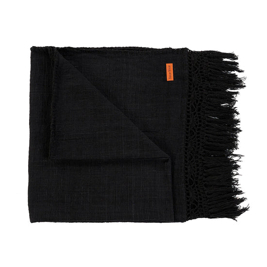Manta para cama Gypsy - negra