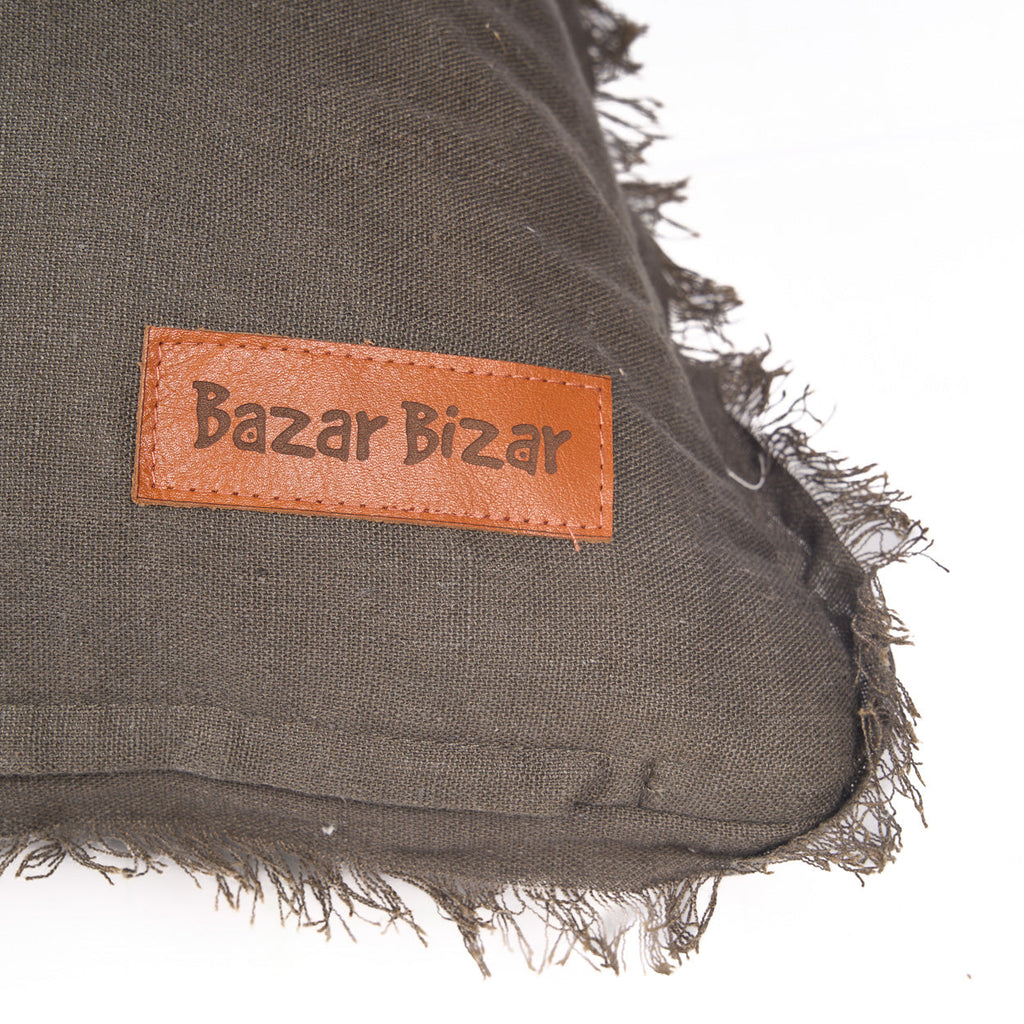 Funda de cojín Smoky Vibe - gris