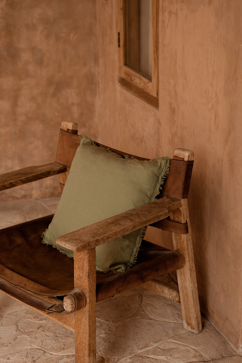 La funda de cojín Menta Fresca - Verde