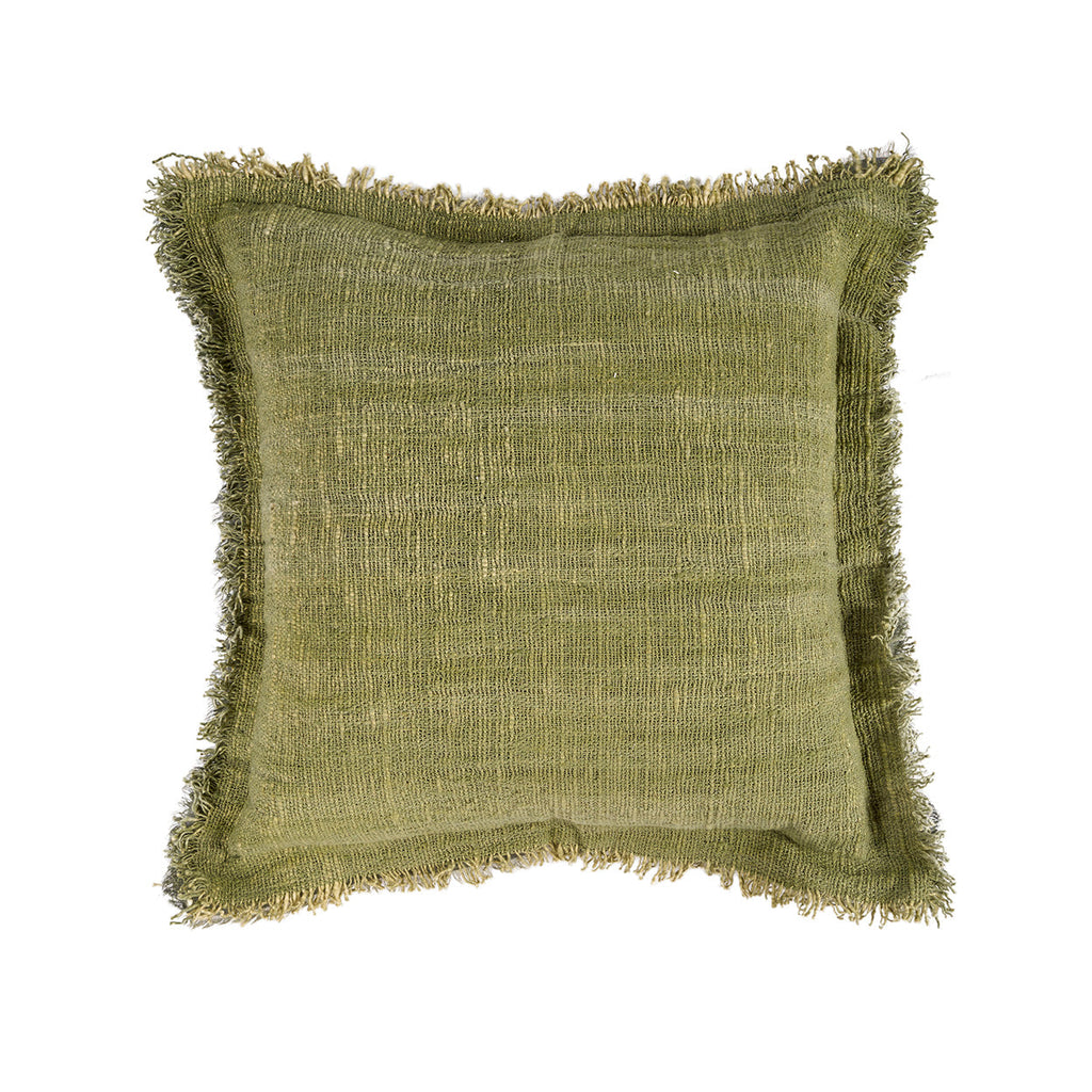 Funda de cojín The Jungle Fringe - verde
