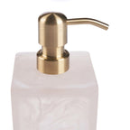 The Resin Soap Dispenser - Pink White
