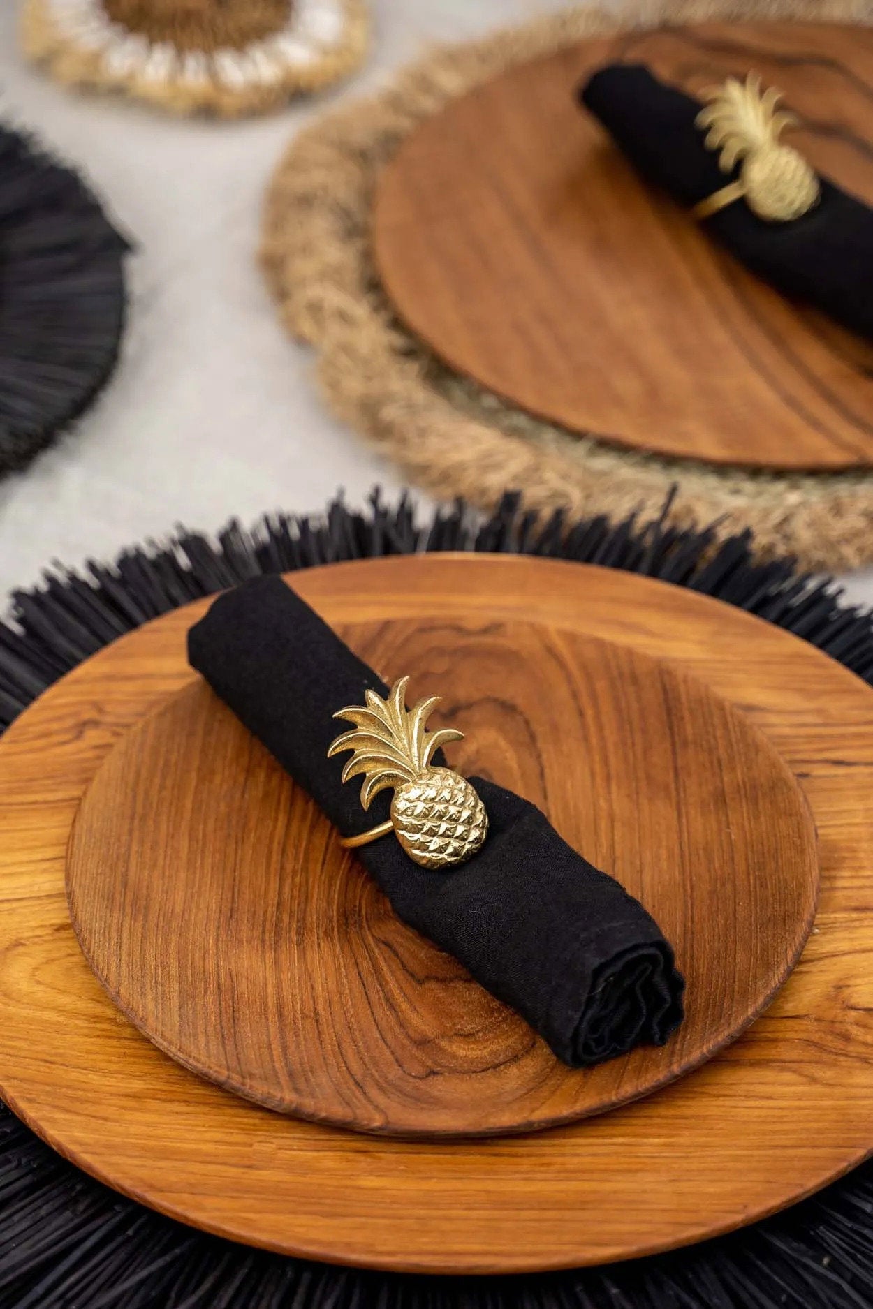 The Teak Root Round Plate - XL