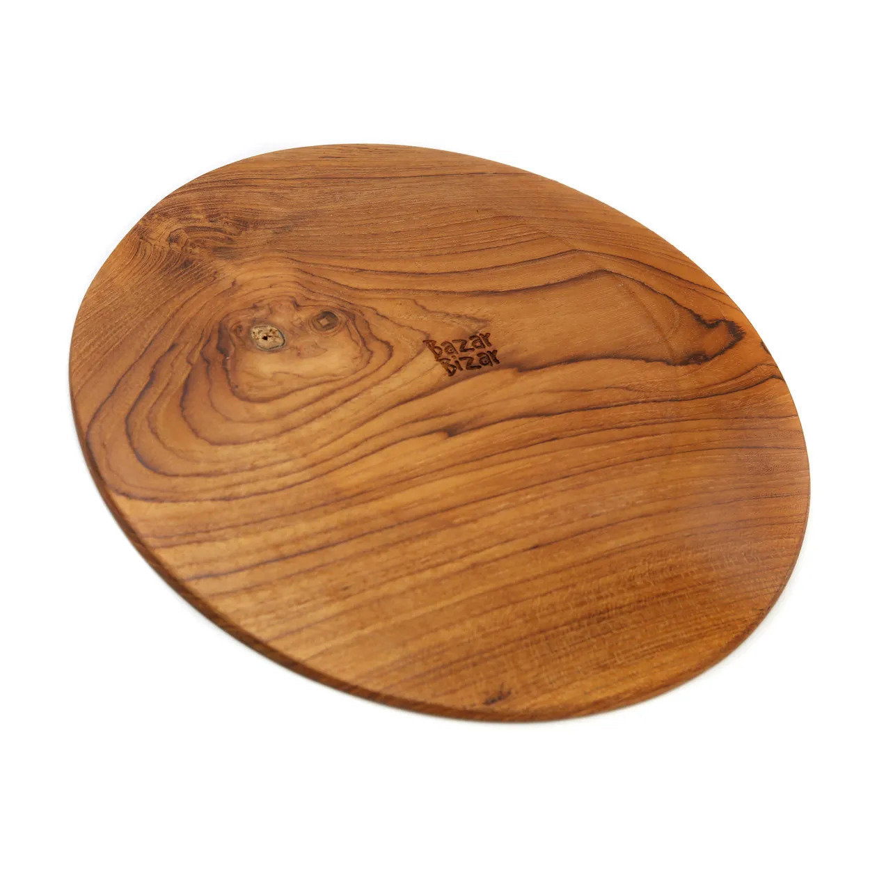 The Teak Root Round Plate - XL