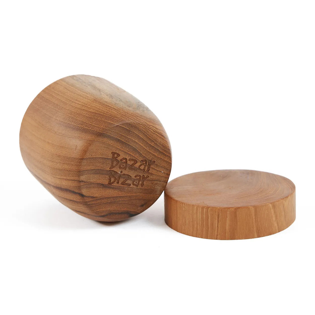 The Teak Root Jar Low - M