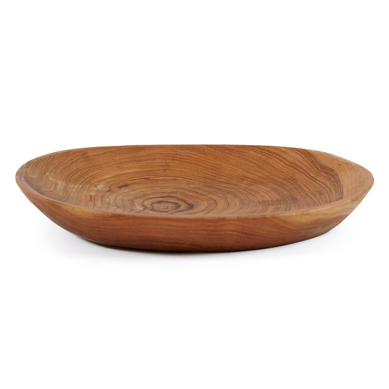 El Plato Orgánico de Raíz de Teca