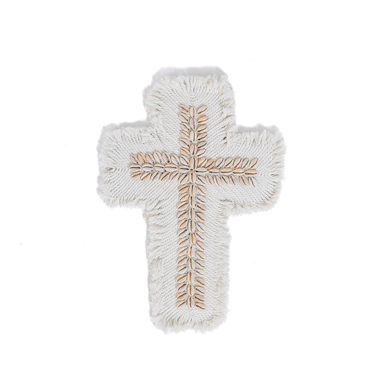 La Cruz de Macramé - Blanca