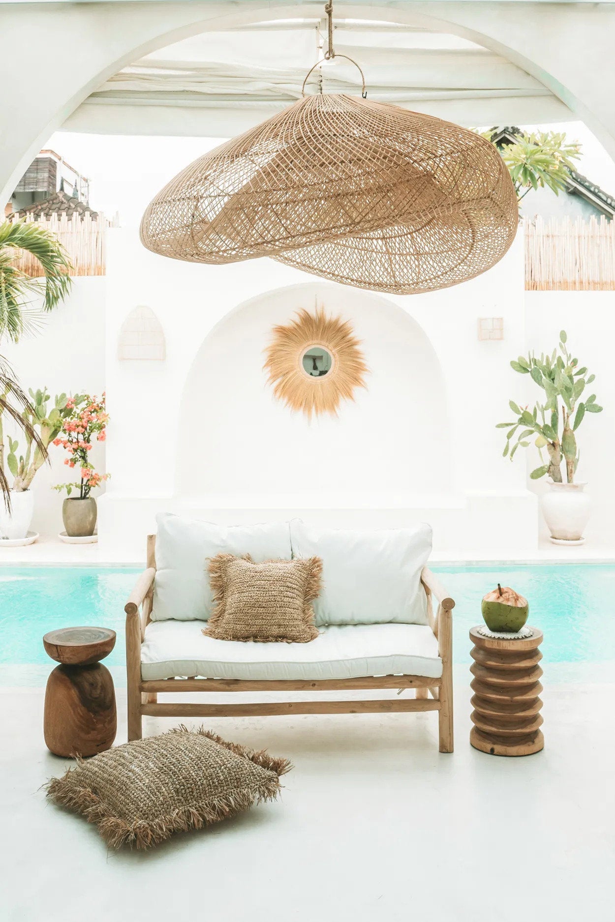 El colgante Nube - Natural - XXL