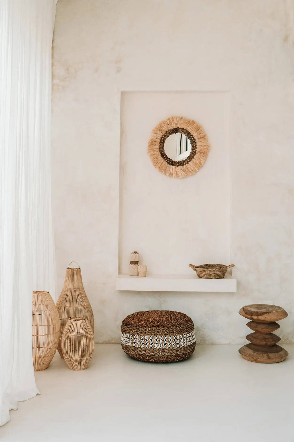 El colgante Zuri - Natural - L