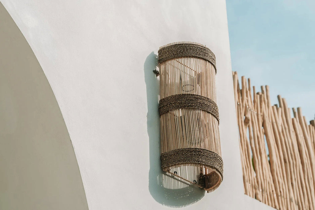 El aplique de pared Jalal - Natural - M