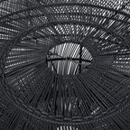 The Macaron Pendant - Black - XL