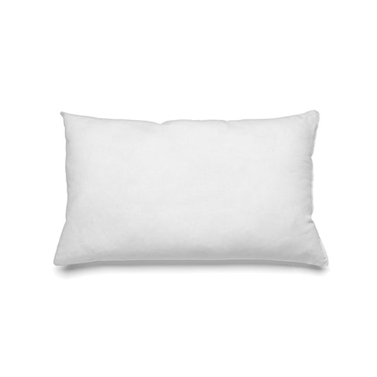Inserto de cojín blanco rectangular - 30x50