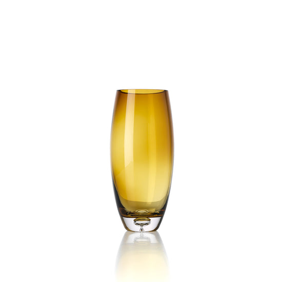 El jarrón Brillo de miel - Marrón dorado - M