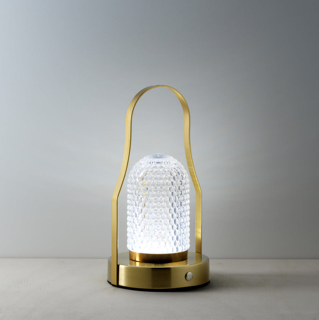 La lámpara de mesa LED Lampuccino