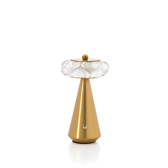 La lámpara de mesa LED Diamond Diva