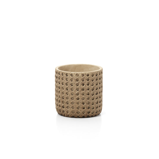 La maceta RattanRock - Natural - S