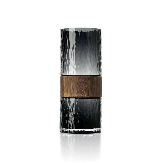 Jarrón "The Wood You Be Mine" - Gris oscuro - L