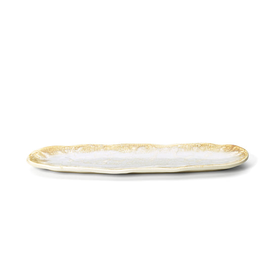 La bandeja ovalada Da Rocha - Miel blanca